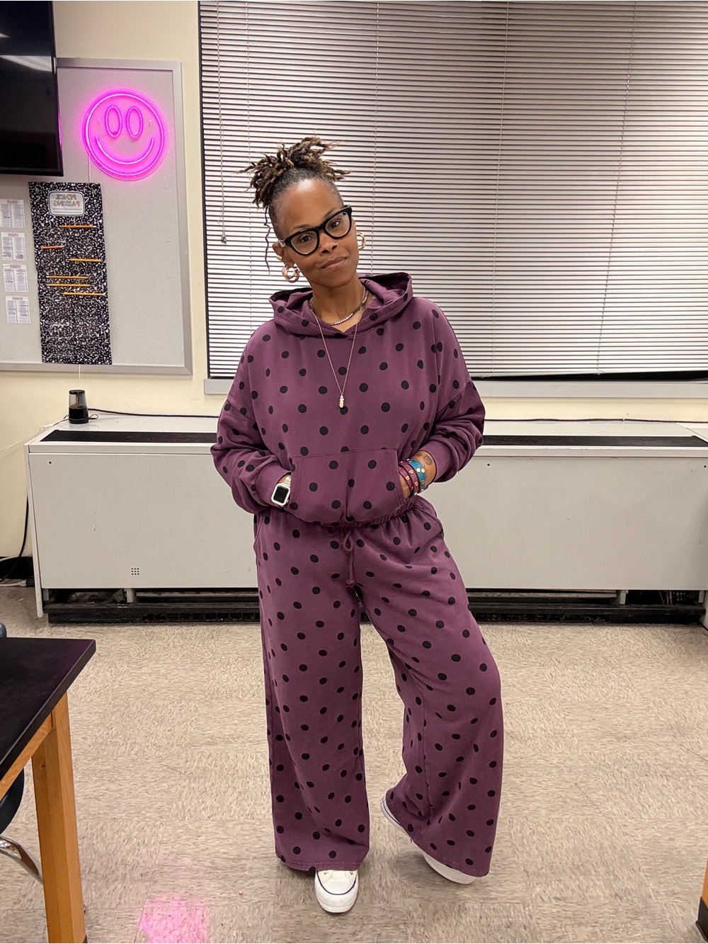 Polka Dot Jogger Set